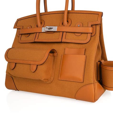 hermes birkin cargo bag.